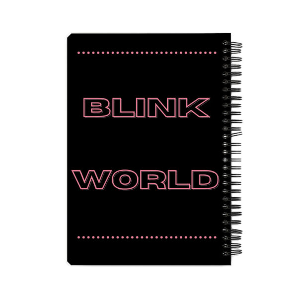 blackpink blink notebook