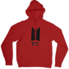 bts logo unisex hoodie