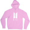 bts pink hoodie merch unisex