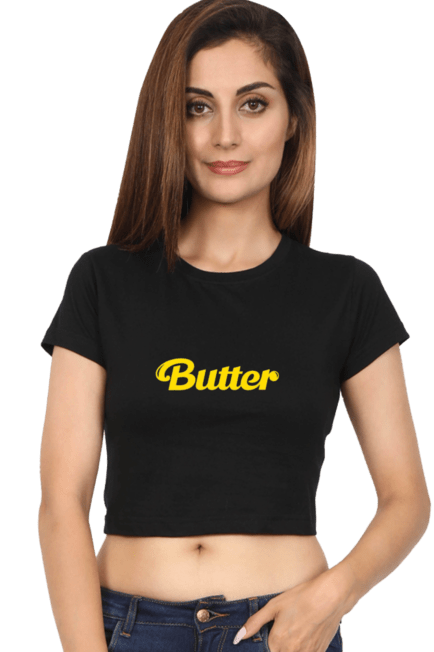 bts butter crop top