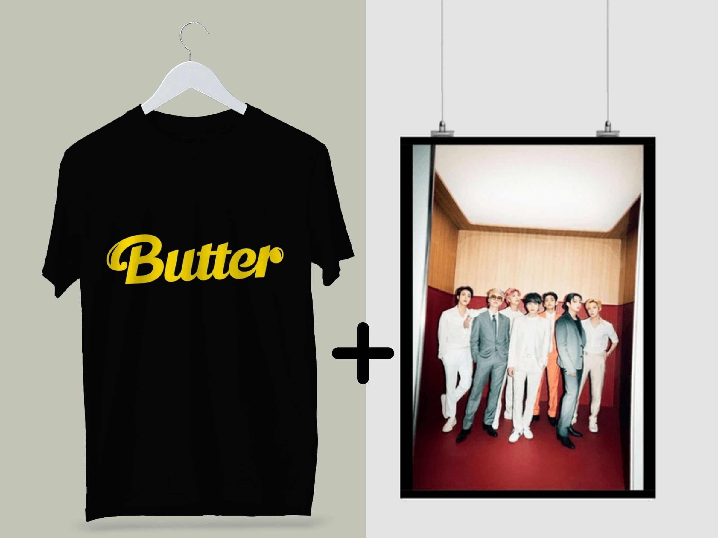 bts butter photo poster Merch