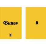 bts butter notebook merch