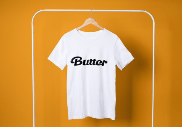 bts butter orange tshirt